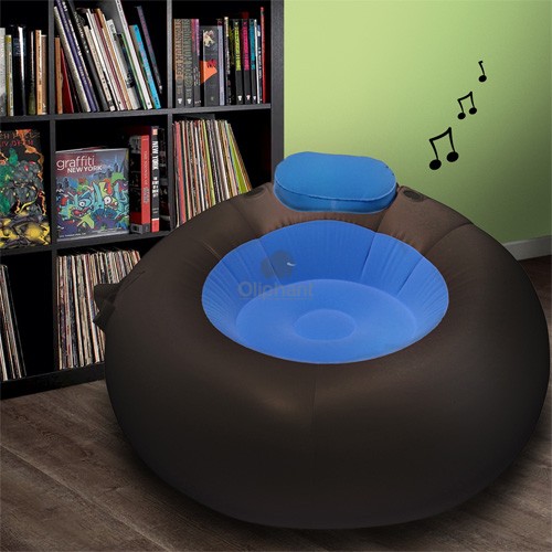 Inflatable iMusic Chair II with Amplifier