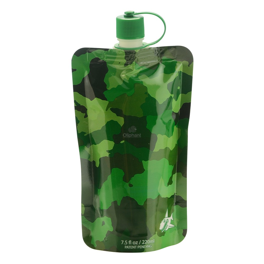 The Original SharkSkinzz Camouflage Disposable Flasks - Pack of 3