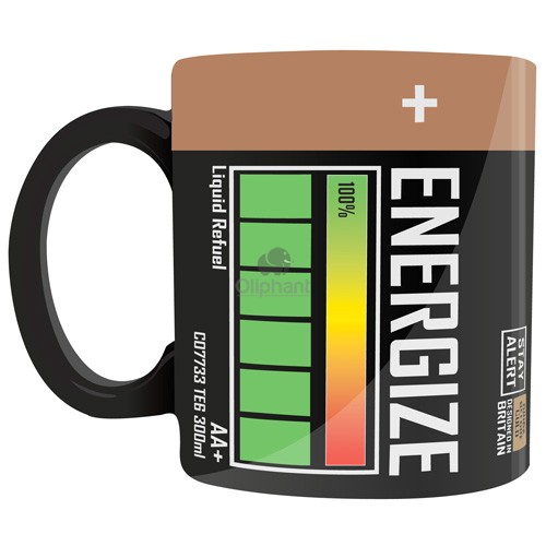 Energize Battery Mug