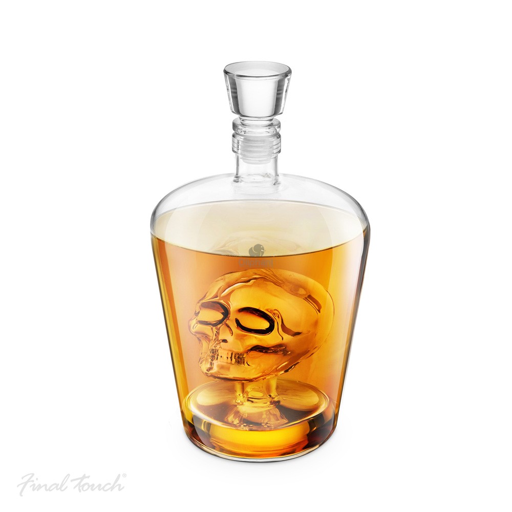 Final Touch Skull Decanter