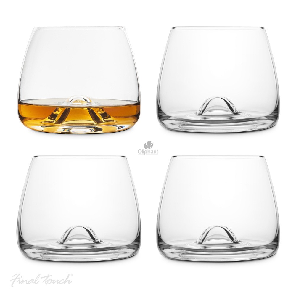 Final Touch Durashield Whisky Glass 4 Pack