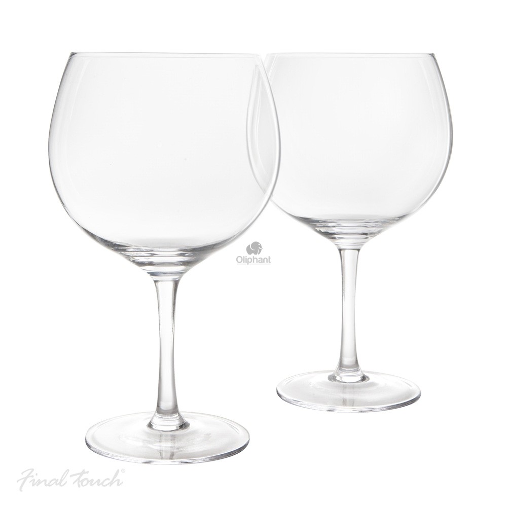 Final Touch Durashield Gin Glasses 2 Pack