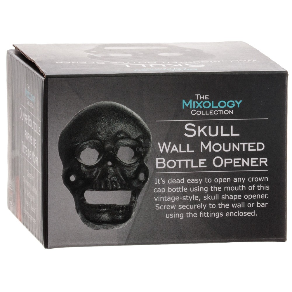 Mixology Skull Head Bottle Opener