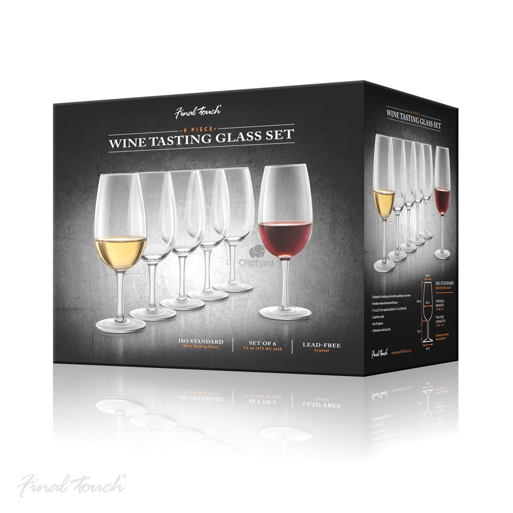 Final Touch Wine Tasting Glasses