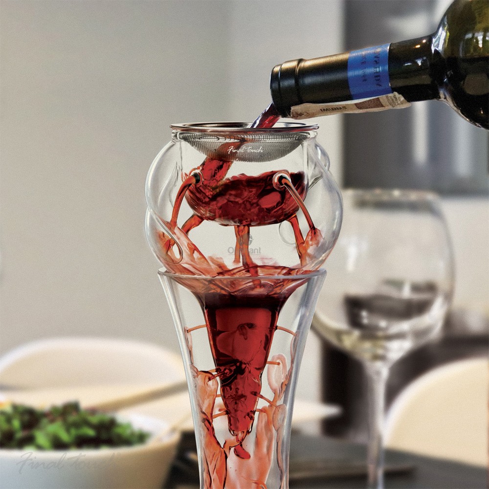 Final Touch Conundrum Aerator for Wine Decanters