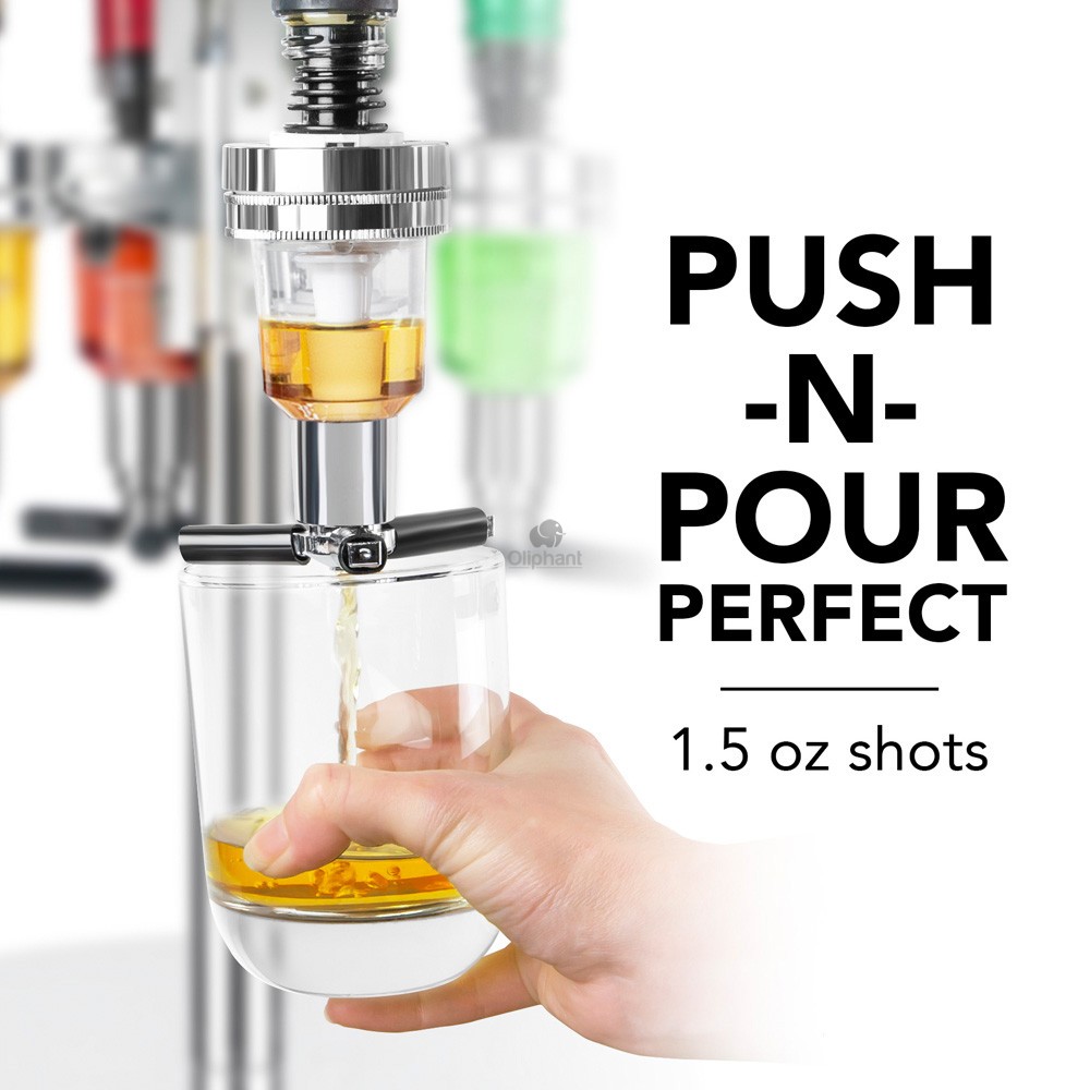 Final Touch 3 Bottle Liquor Dispenser