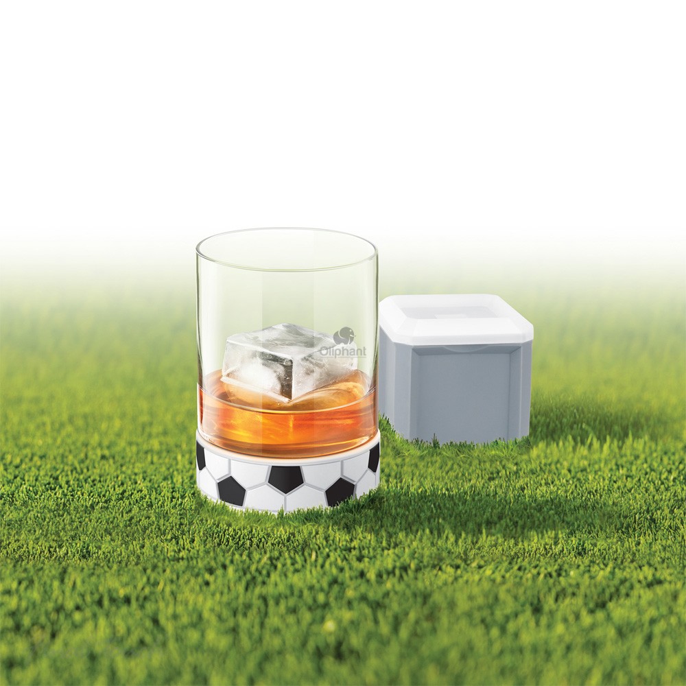 Final Touch Kick Off Soccer Football Tumbler with Ice Mould