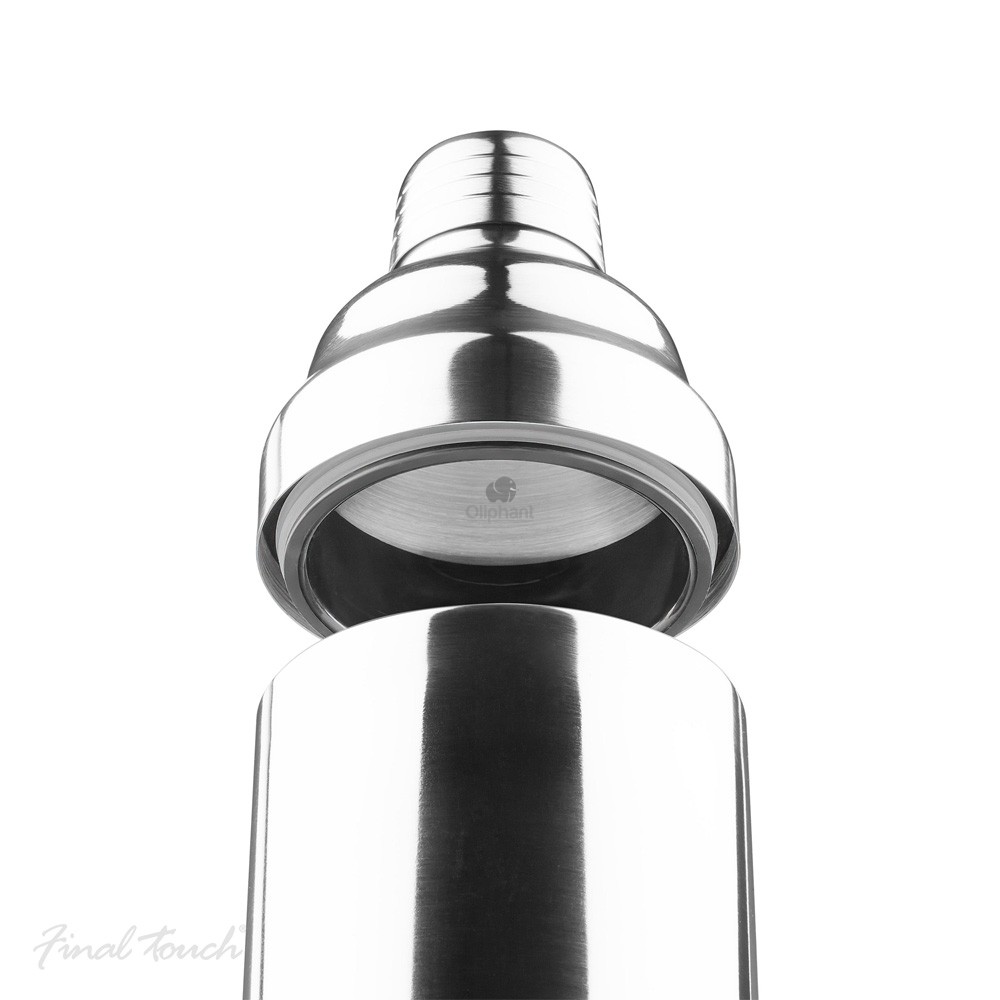 Final Touch Double Wall Cocktail Shaker Stainless Steel Finish