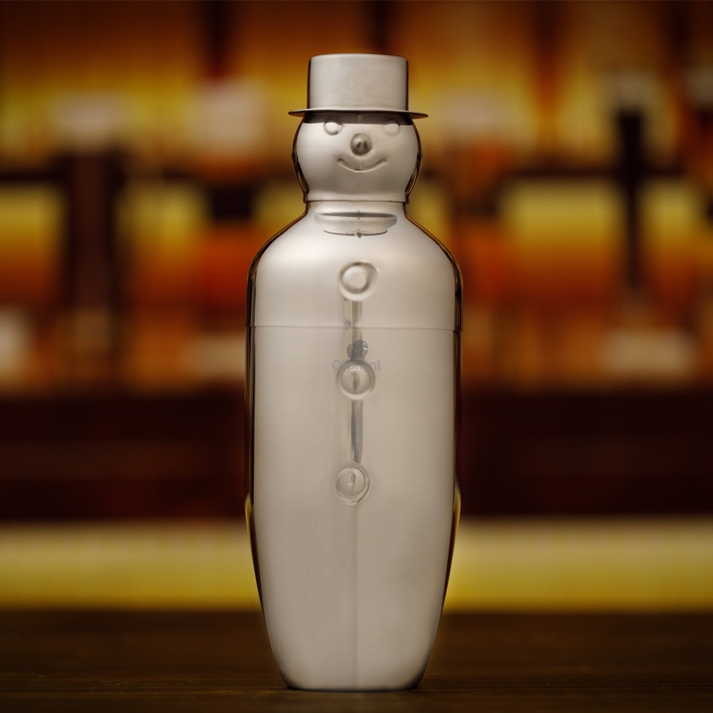 Bar Originale Stainless Steel Snowman Cocktail Shaker