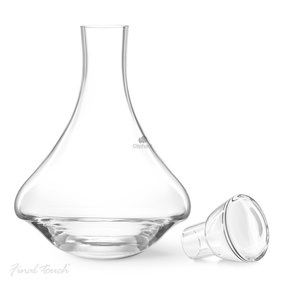 Final Touch Revolve Spirits Decanter with Stopper
