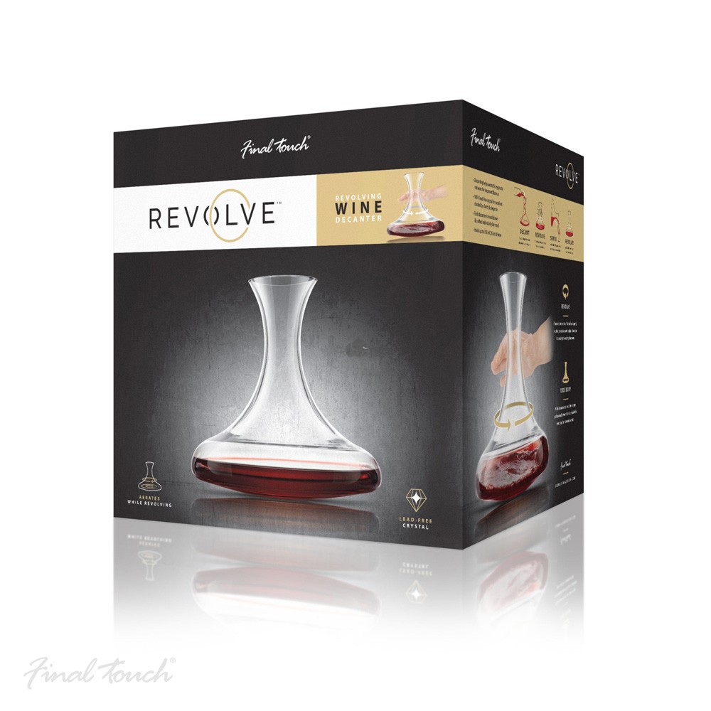 Final Touch Revolve Wine Decanter