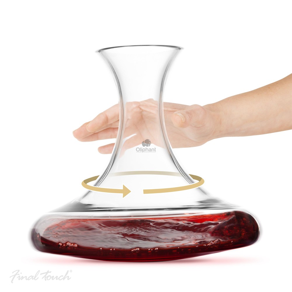 Final Touch Revolve Wine Decanter