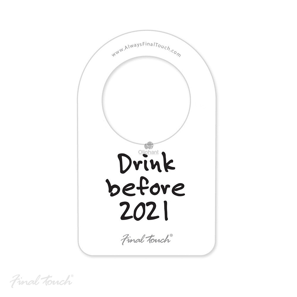Final Touch Wine Bottle Tags - 48 Tags