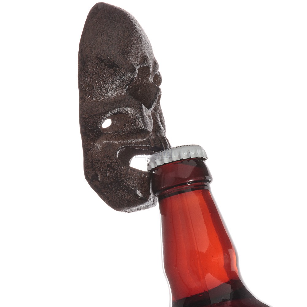 Mixology Skull Head Bottle Opener