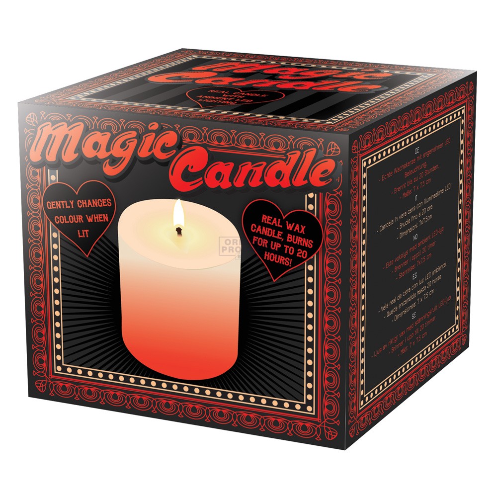 Be Mine Magic Candle Real Wax Colour Changing Candle