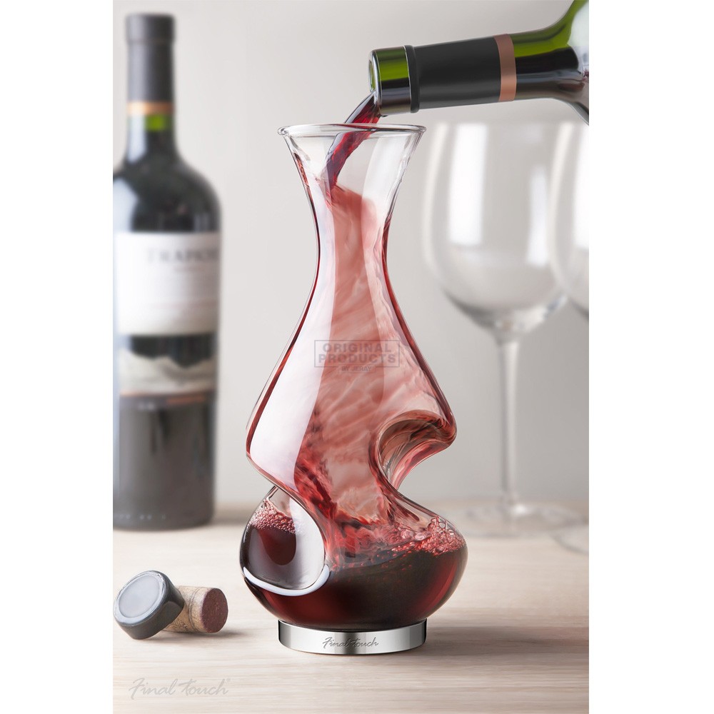 Final Touch Conundrum Wine Decanter