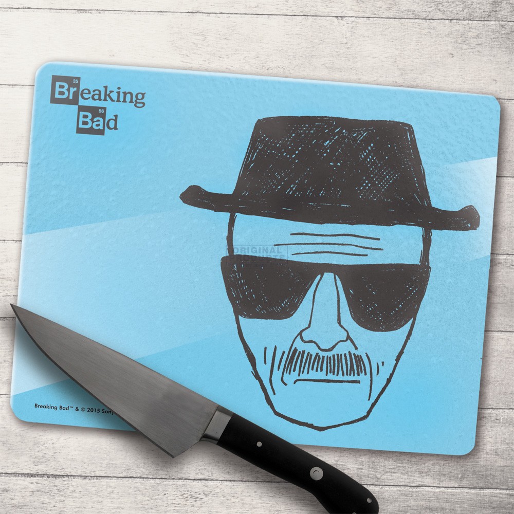 Breaking Bad Heisenberg Chopping Board: Cook with Chemistry!