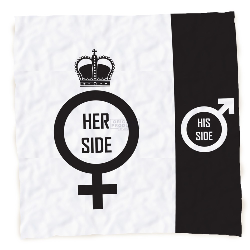 Giant His and Hers Microfiber Beach Towel