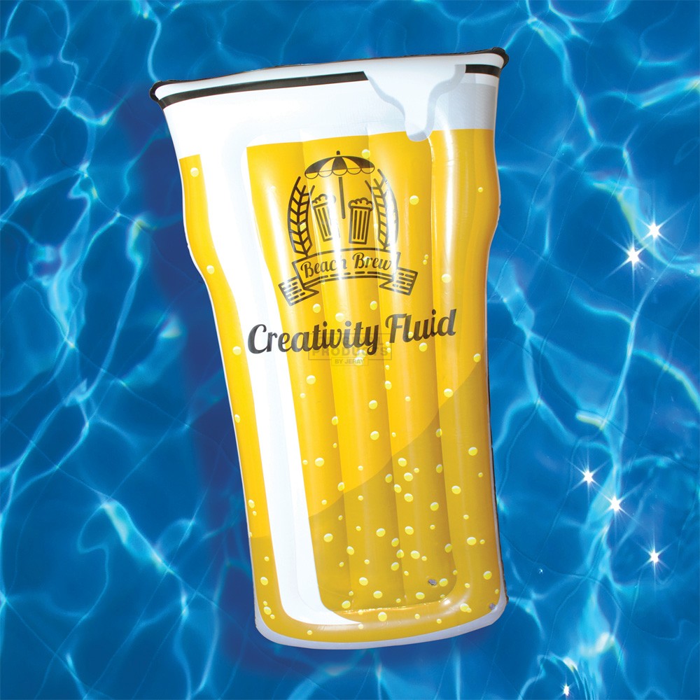 Beer OClock Pint Glass Pool  Float