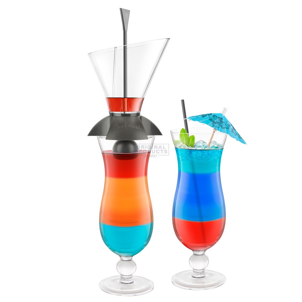 Final Touch Rainbow Cocktail Layering Tool Set