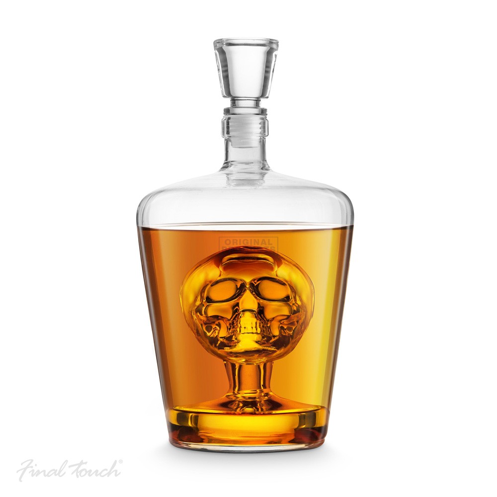 Final Touch Skull Decanter