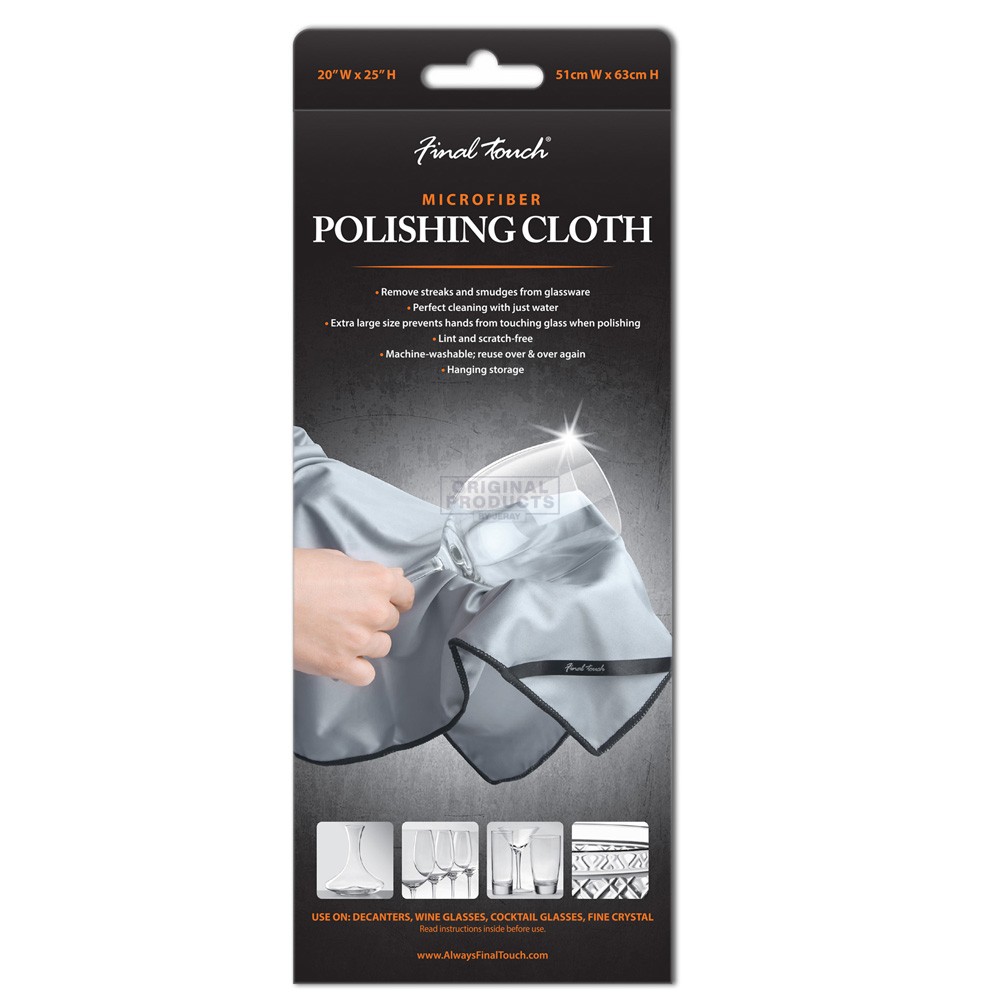 Final Touch Carded Polishing Cloth