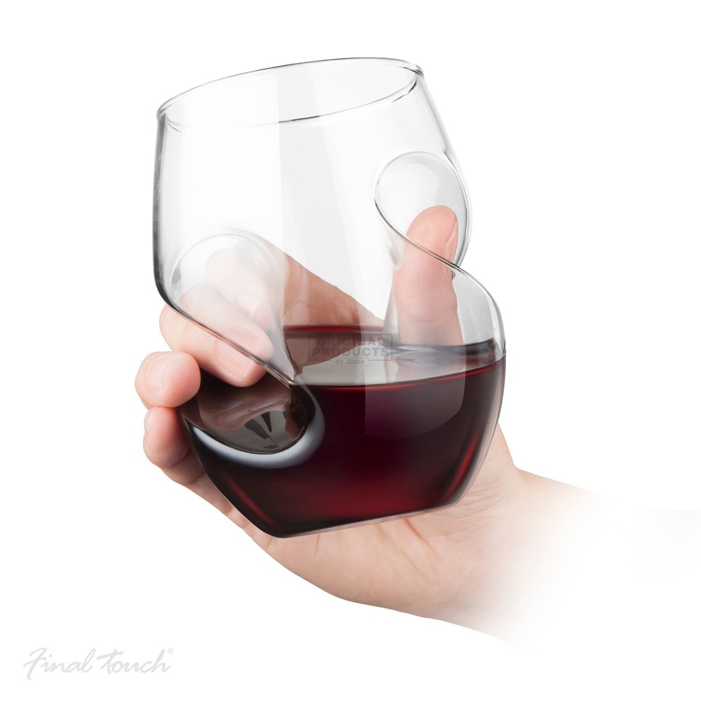 Final Touch Conundrum Red Wine Glasses 4 Pack