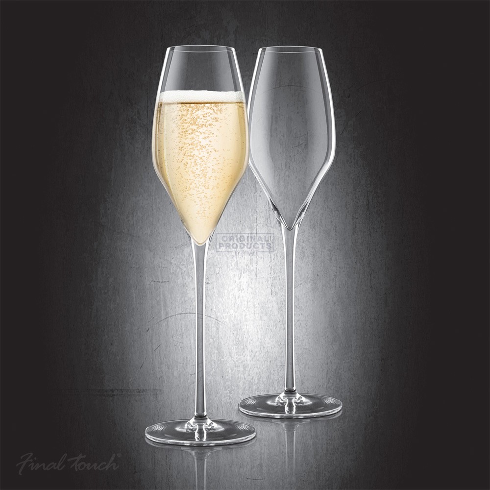 Final Touch Durashield Champagne Glass 2 Pack