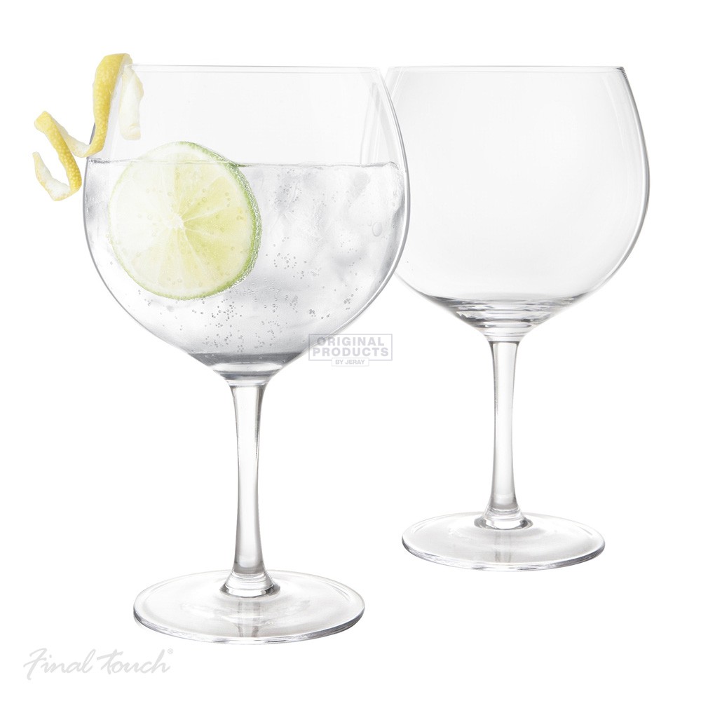 Final Touch Durashield Gin Glasses 2 Pack