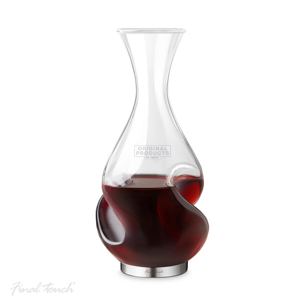 Final Touch Conundrum Red Wine Decanter Set
