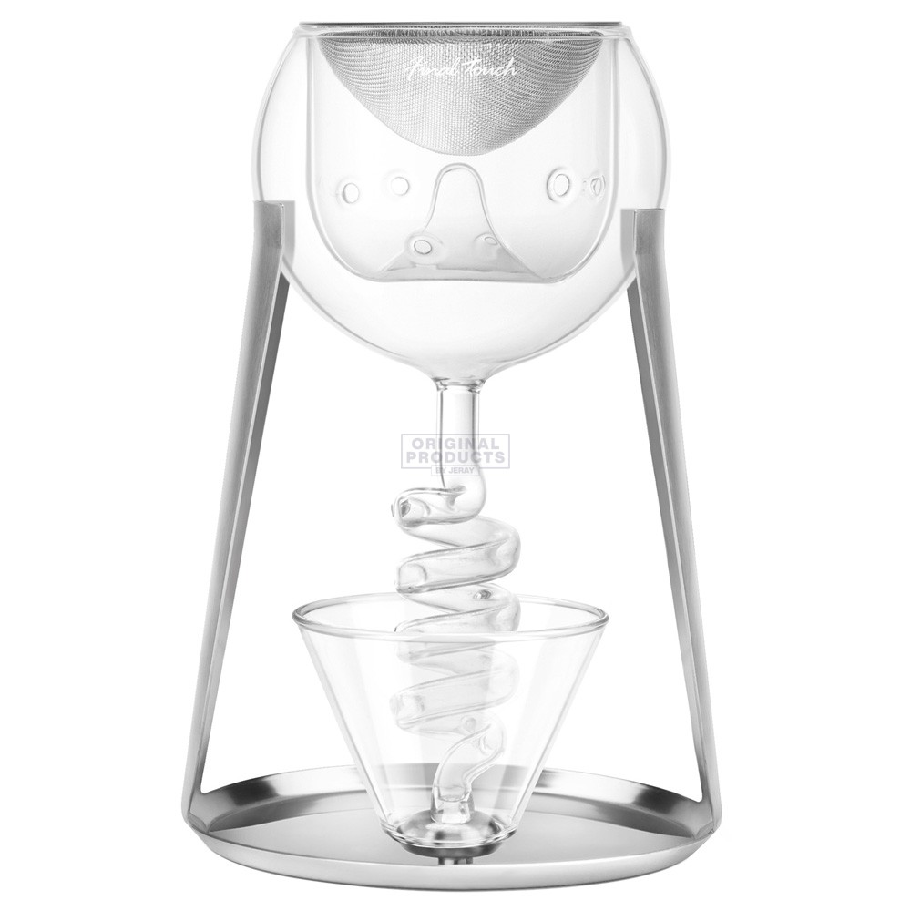 Final Touch Glass Aerator with Steel Stand