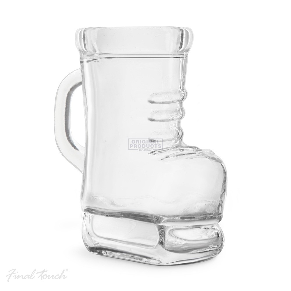 Final Touch Skate Beer Boot Glass
