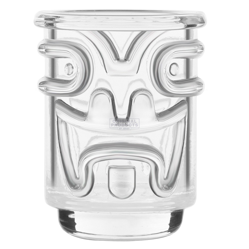 Final Touch Set of 4 Tiki Shot Glasses (Clear)