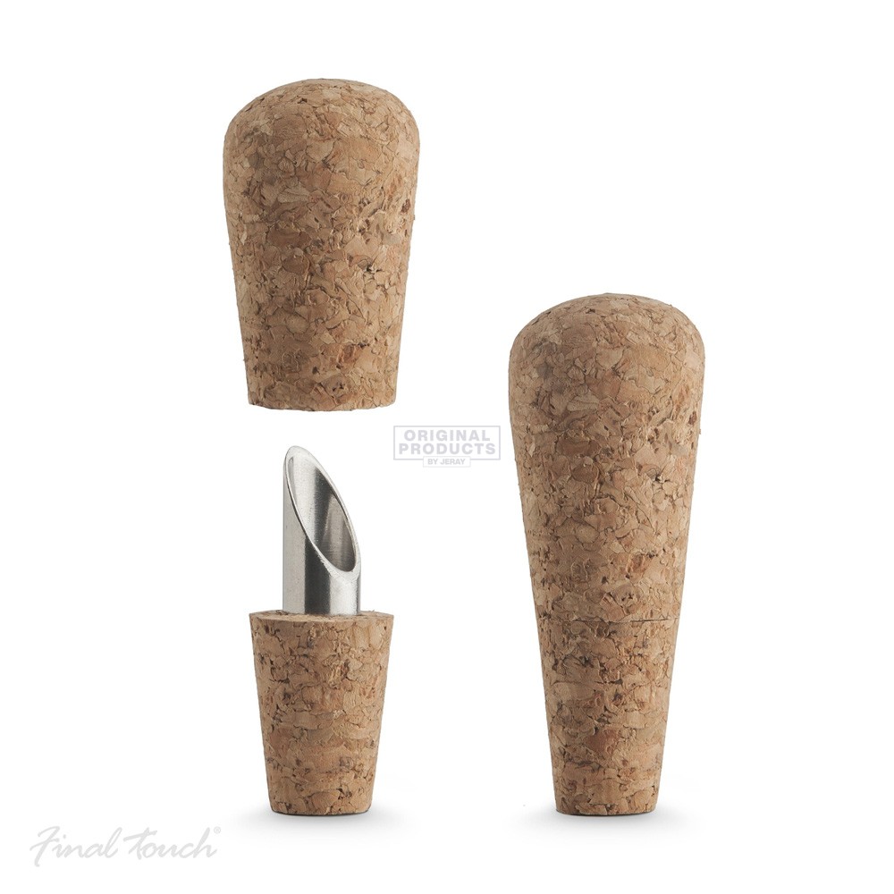 Final Touch 2-in-1 Cork and Pour Set