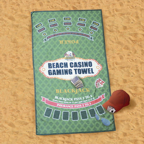 Vegas Nights Gaming Towel