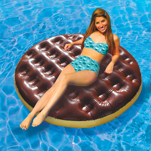 Chocolate Digestive Pool Float